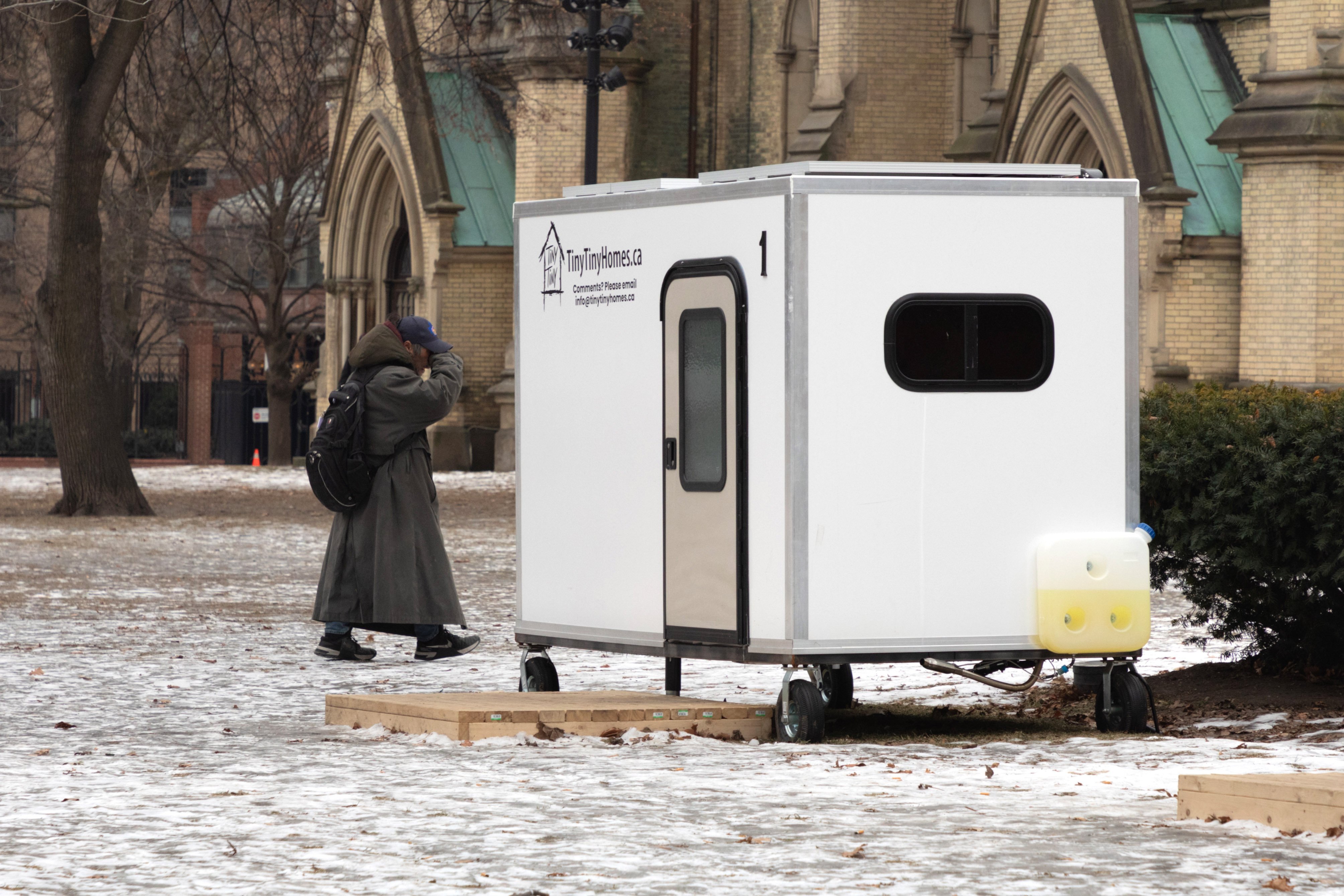 Toronto is struggling to find space for tiny homes
