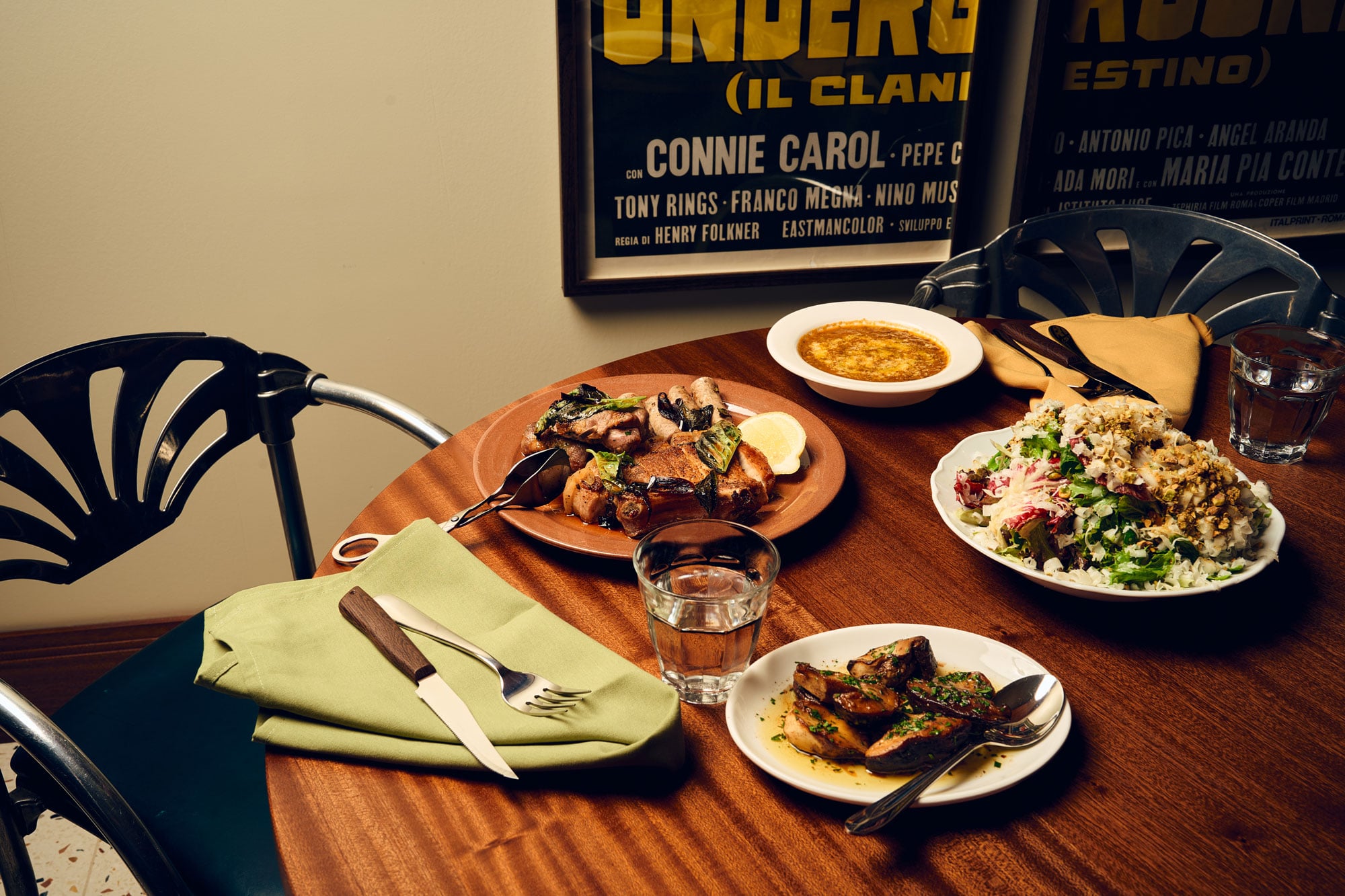 Dishes at N. L. Ginzburg