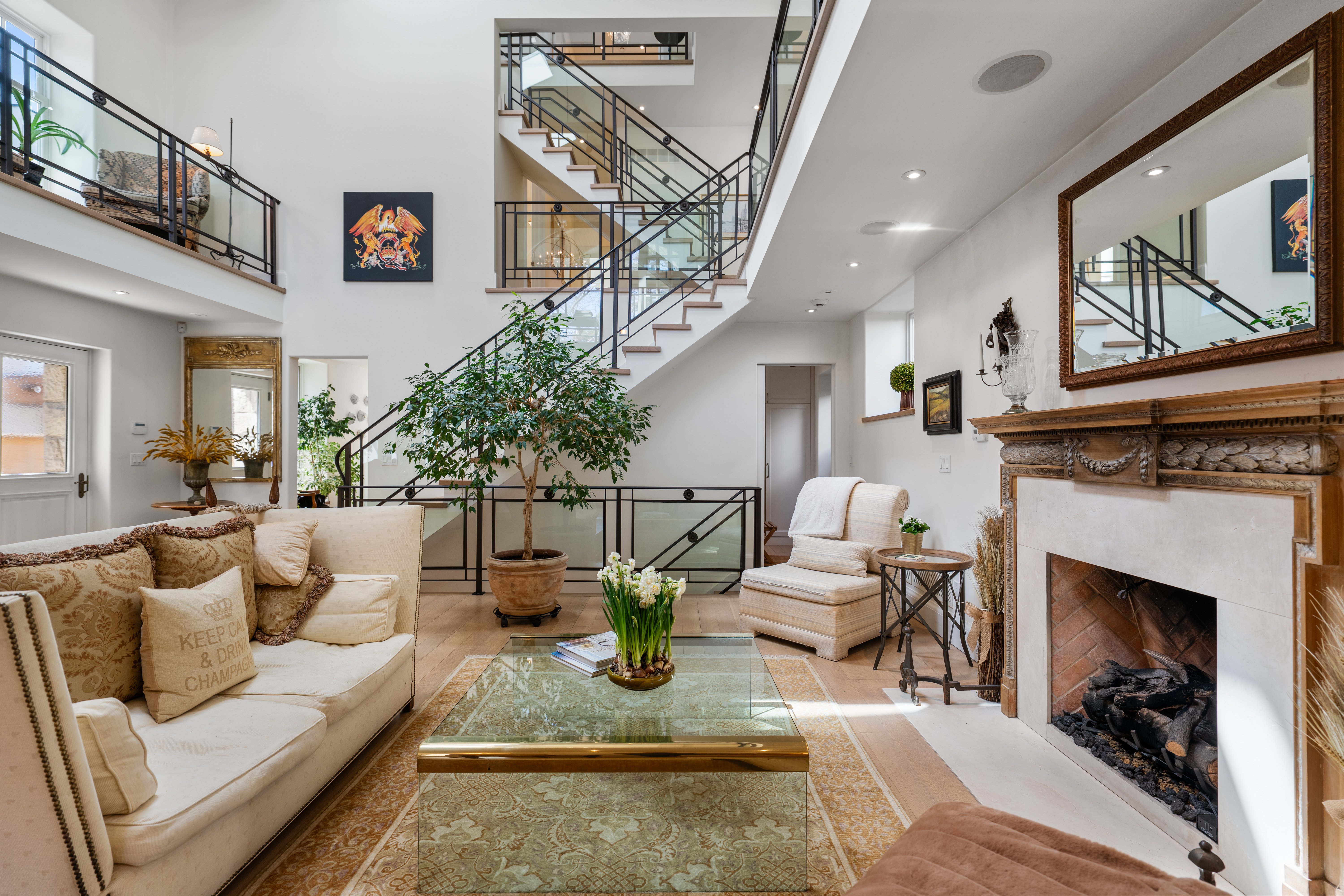 $5.2 million for an eccentric east-end house with a courtyard inspired by ancient Rome