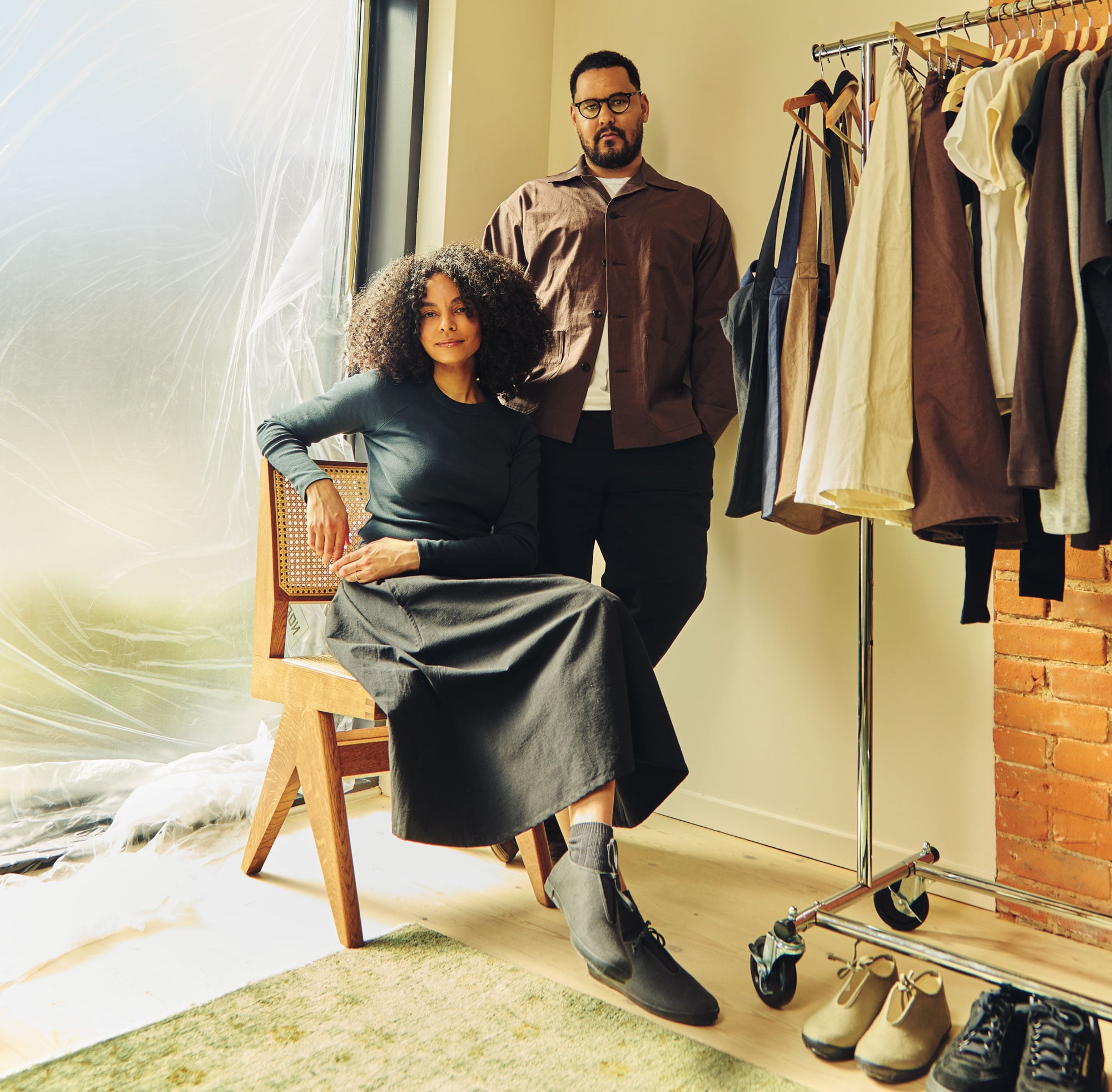 Brittney MacKinnon and Dwayne Vatcher, co-founders and designers of Body of Work