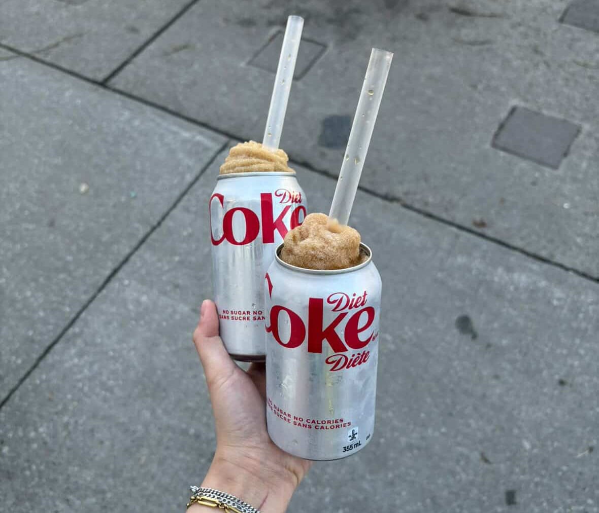 This sort-of-secret spot is serving Diet Coke slushies
