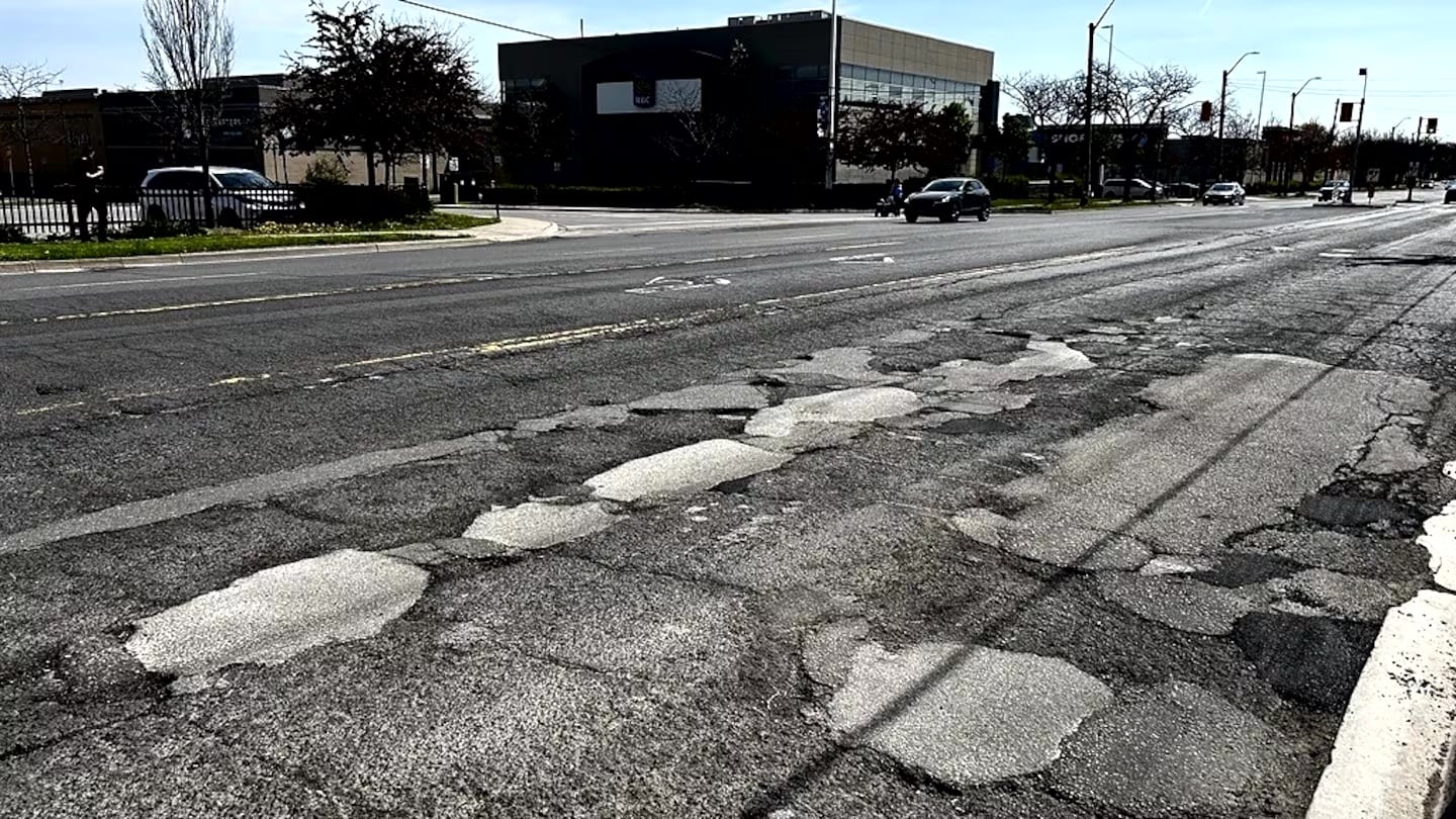 Four of Ontario’s 10 worst roads are in Toronto