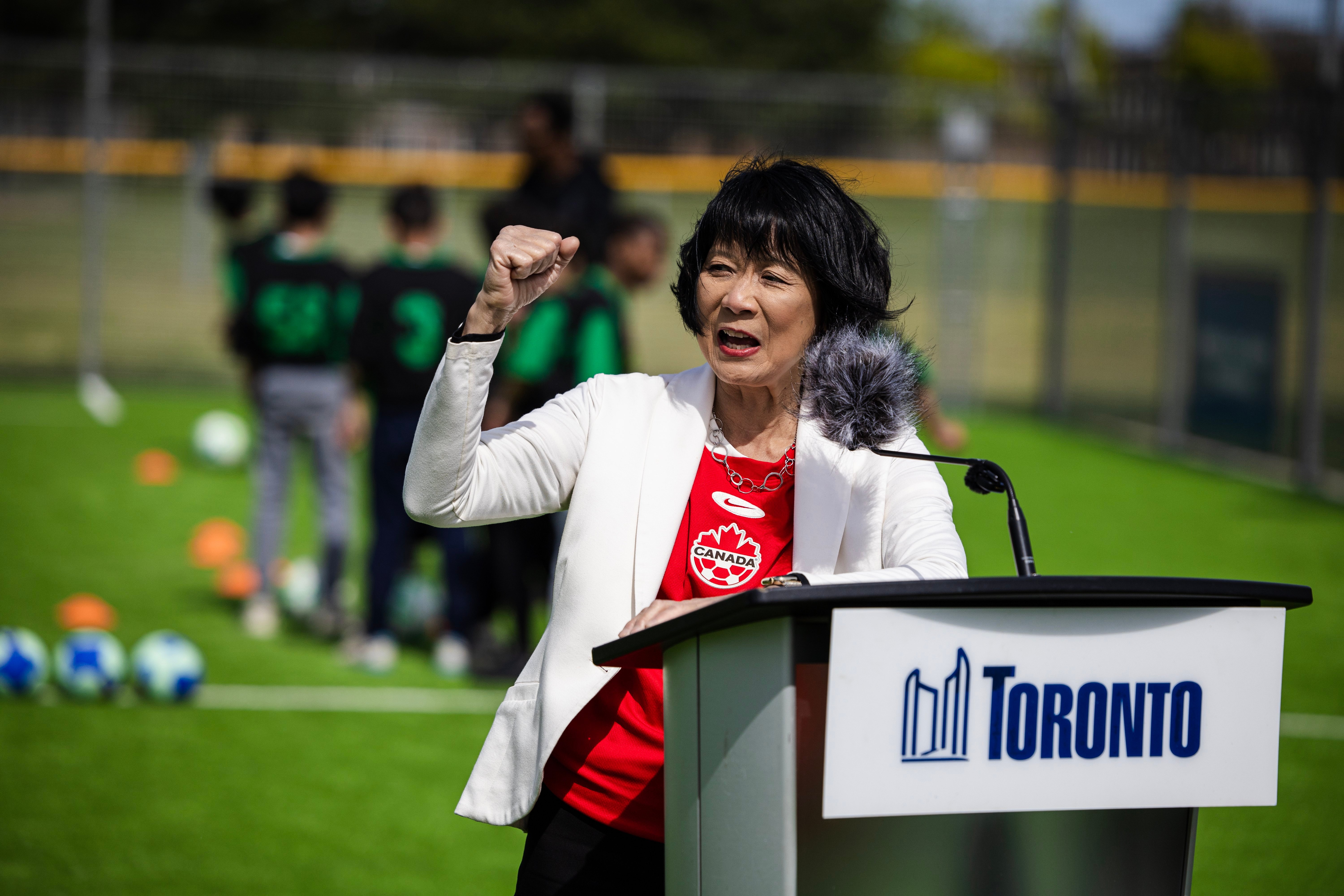 FIFA banned reusable water bottles at World Cup stadiums. Olivia Chow called the policy “a pure money grab”
