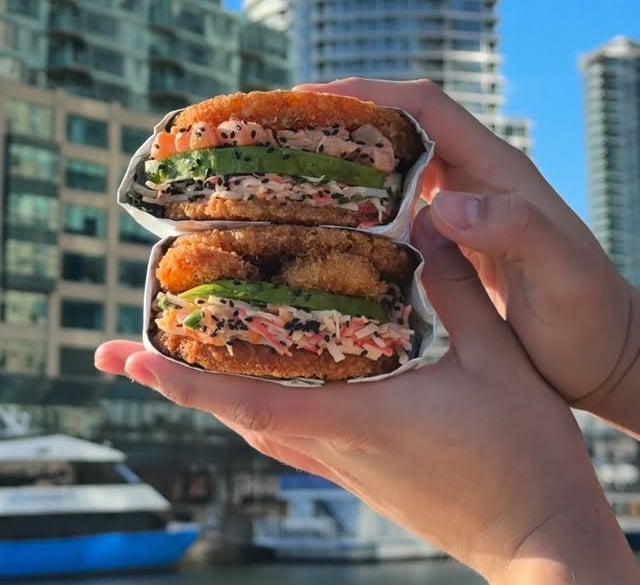 A new street food vendor is adding the poke burger